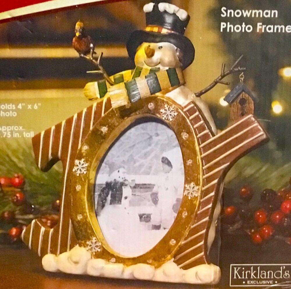 Snowman Photo Frame